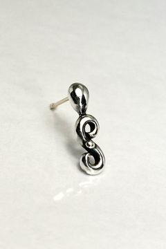 《受注生産》 TEARDROP EARRING ピアス 【GOD SIZE】 注文から1~2週間後入荷予定