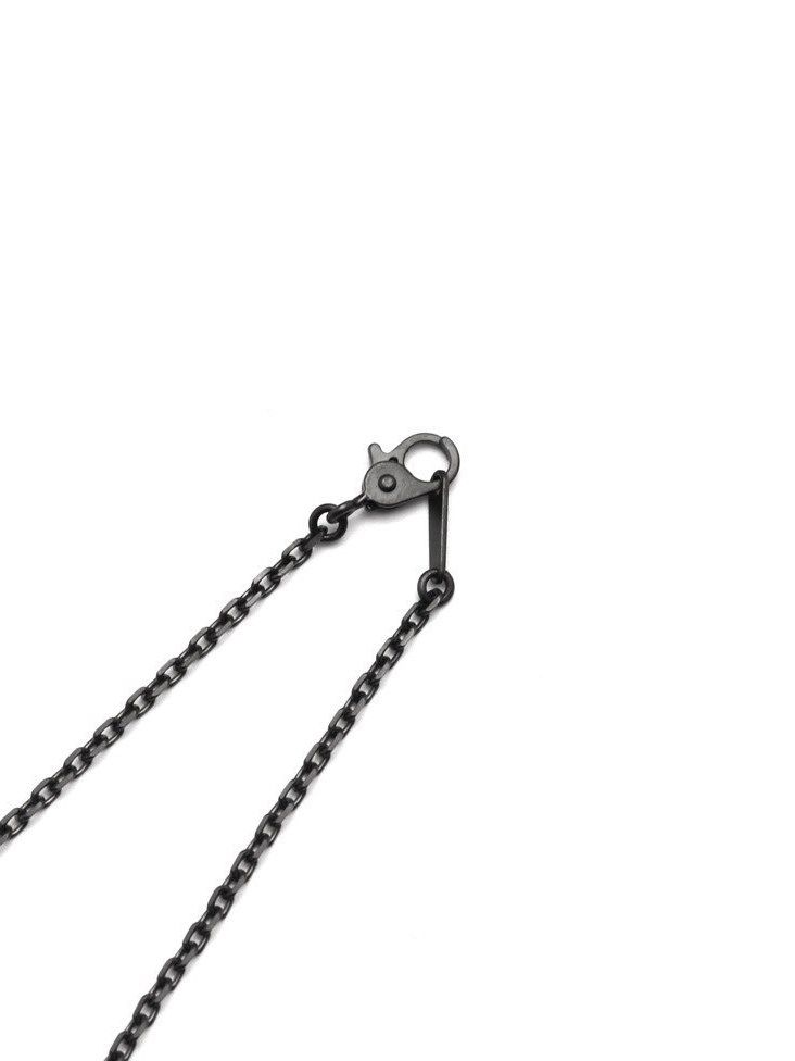 【予約品】 IVXLCDM ×wjk  26hole dog tag neckless / ネックレス / ブラックコーティング