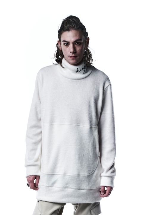 《予約品》 MockNeck モックネック Shaggy / White 【kiryuyrik】 11月入荷予定