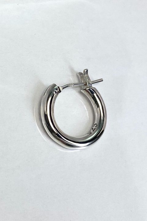 《受注生産》 PLAIN HOOP ピアス 【GOD SIZE】 注文から2～3週間後入荷予定