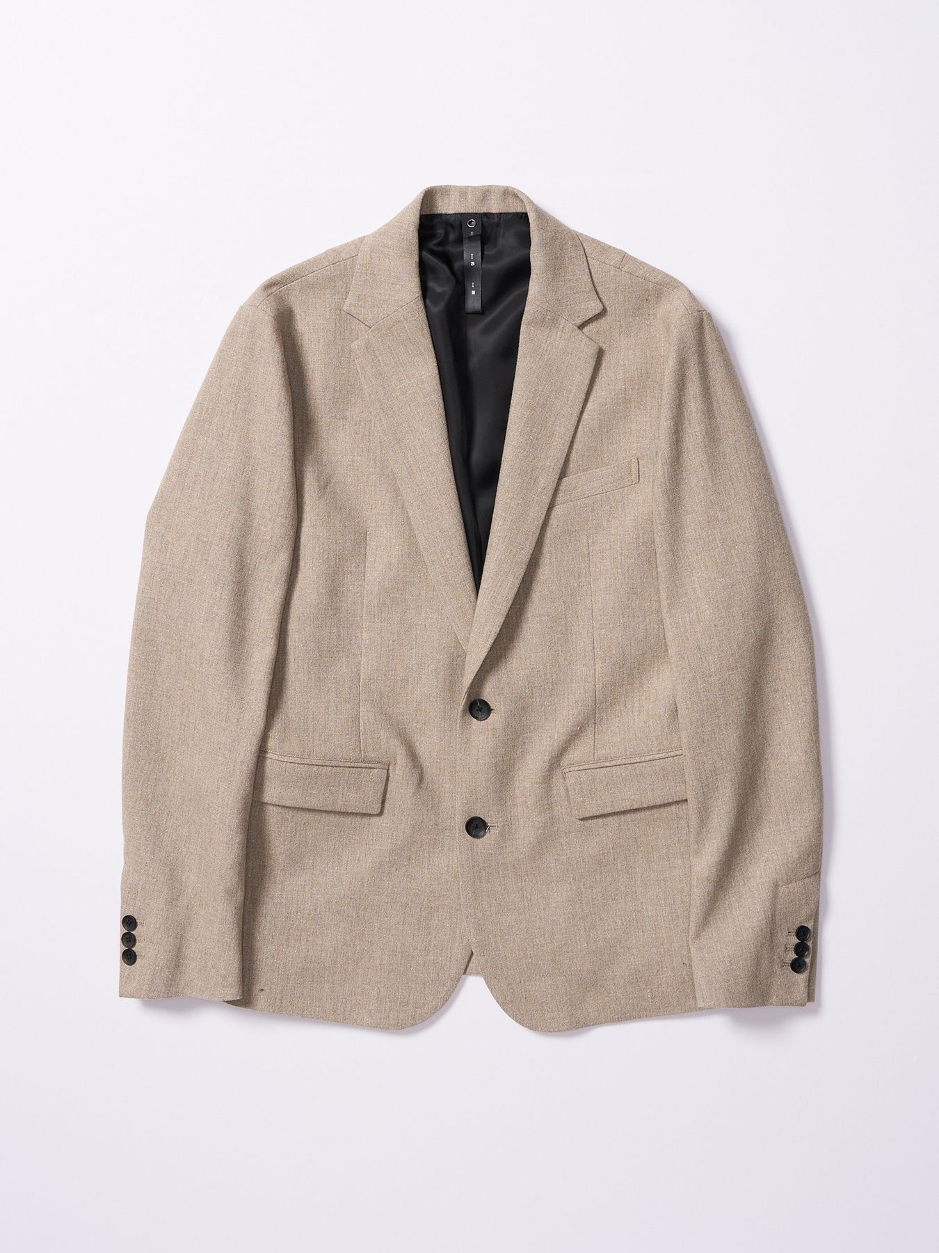 【予約品 4月19日(日) 18時締切】comfort tailored jacket / コンフォート テーラードジャケット / ベージュ
