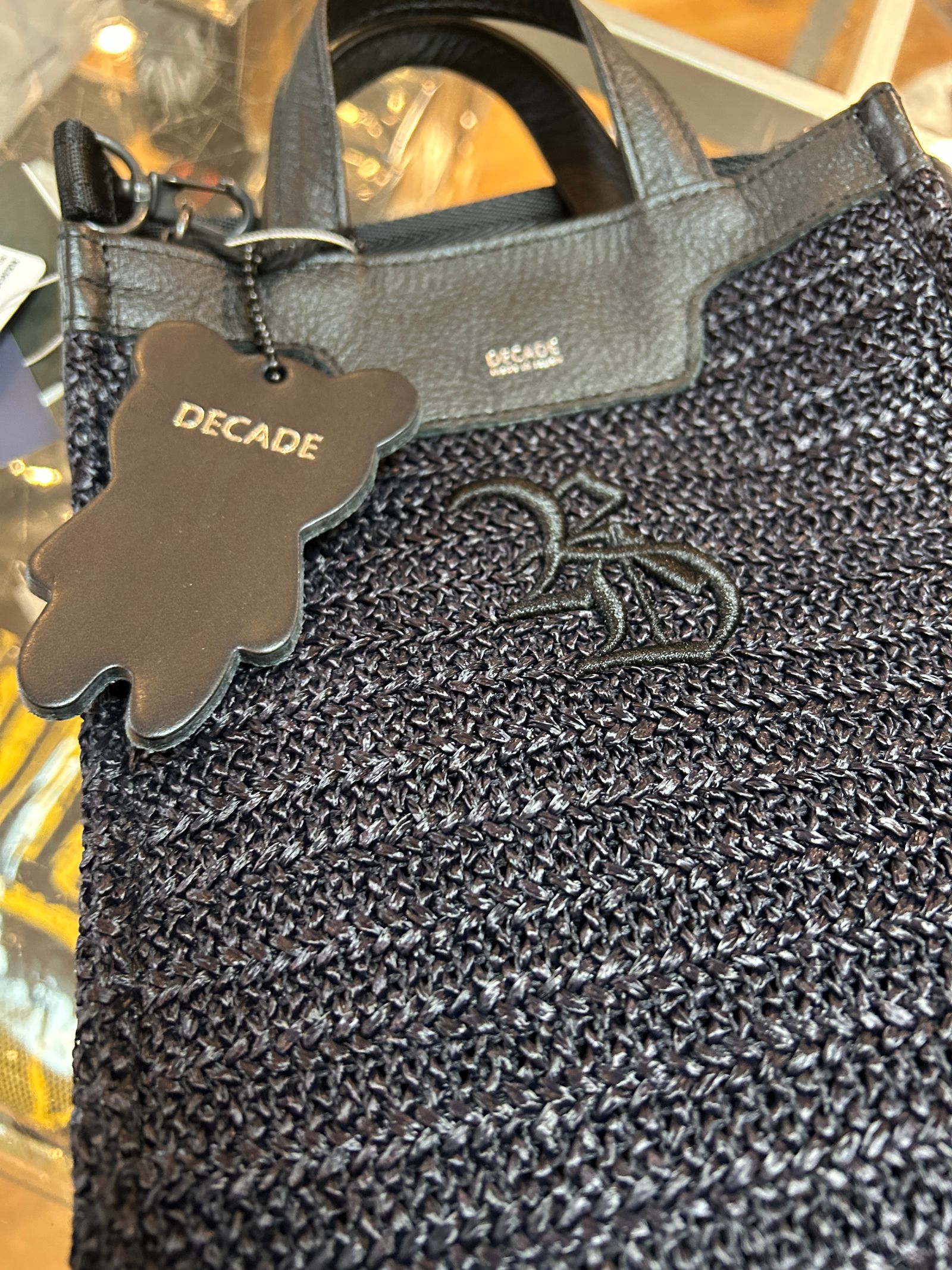 MESH MINI TOTE BAG / メッシュミニトートバッグ / ブラック
