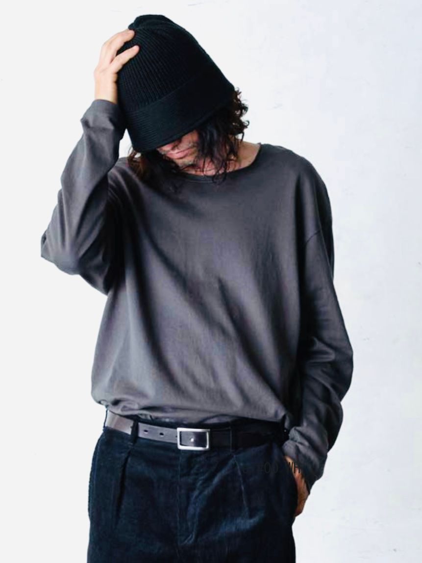 【予約】LONGCHILL / ロンT / チャコールグレー 2025 10月中旬～上がり予定