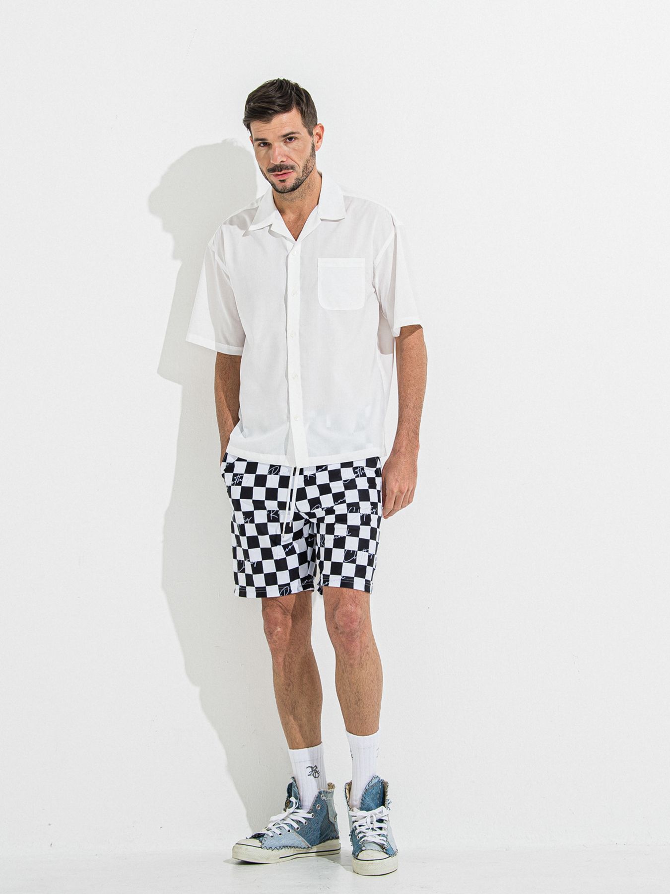 【予約品 】ZACK HALF SHIRT / ザックハーフスリーブシャツ / ホワイト