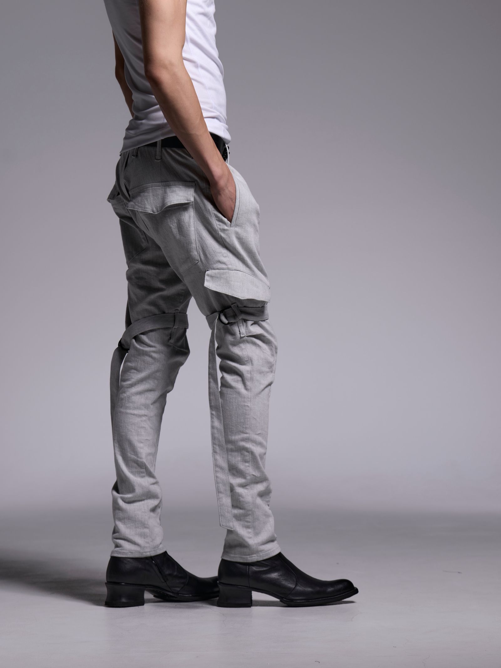 【予約品 1月4日(日) 締切】Bondage Pants / ボンデージパンツ / グレー