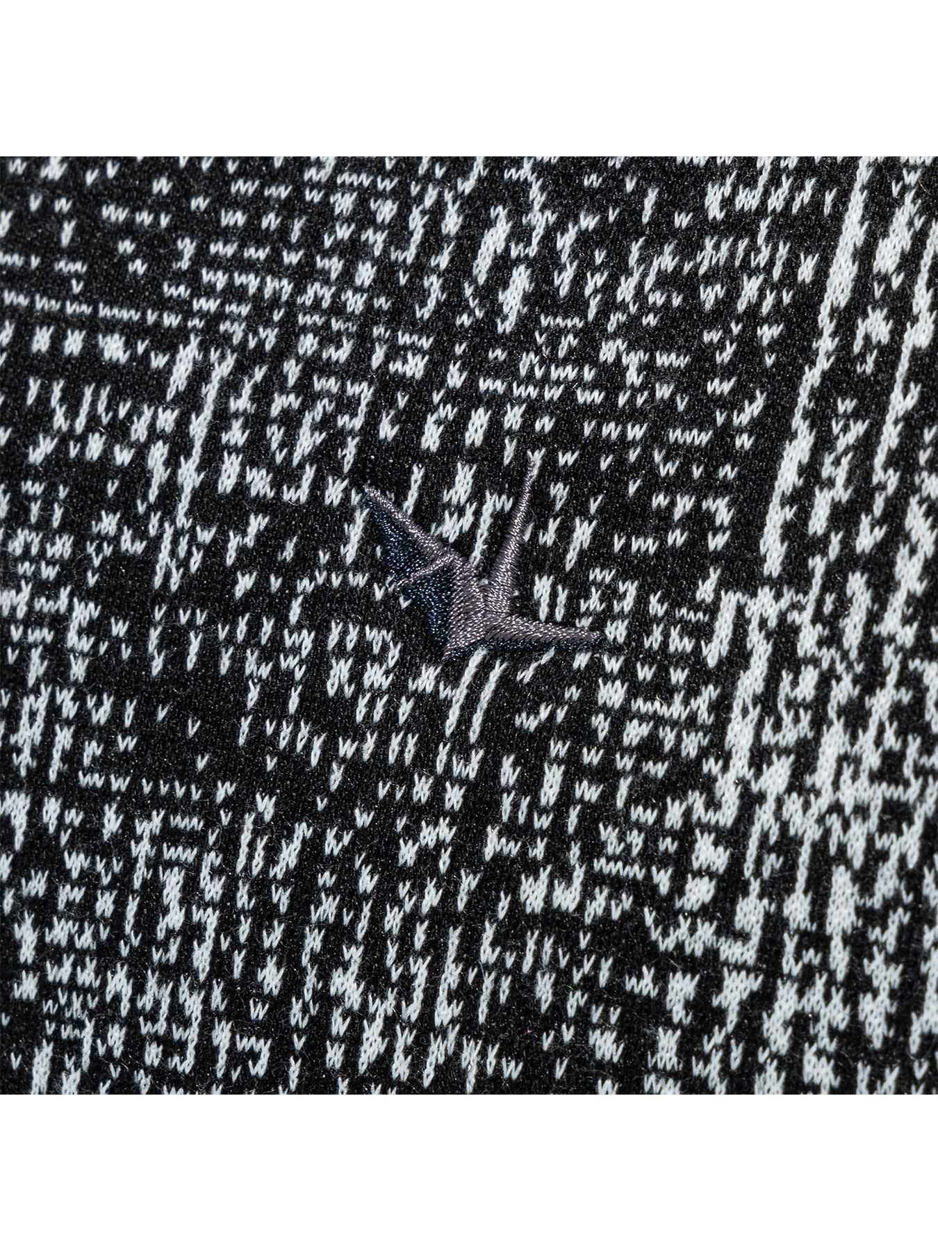 HOUNDSTOOTH LUNCH BAG / ブラック