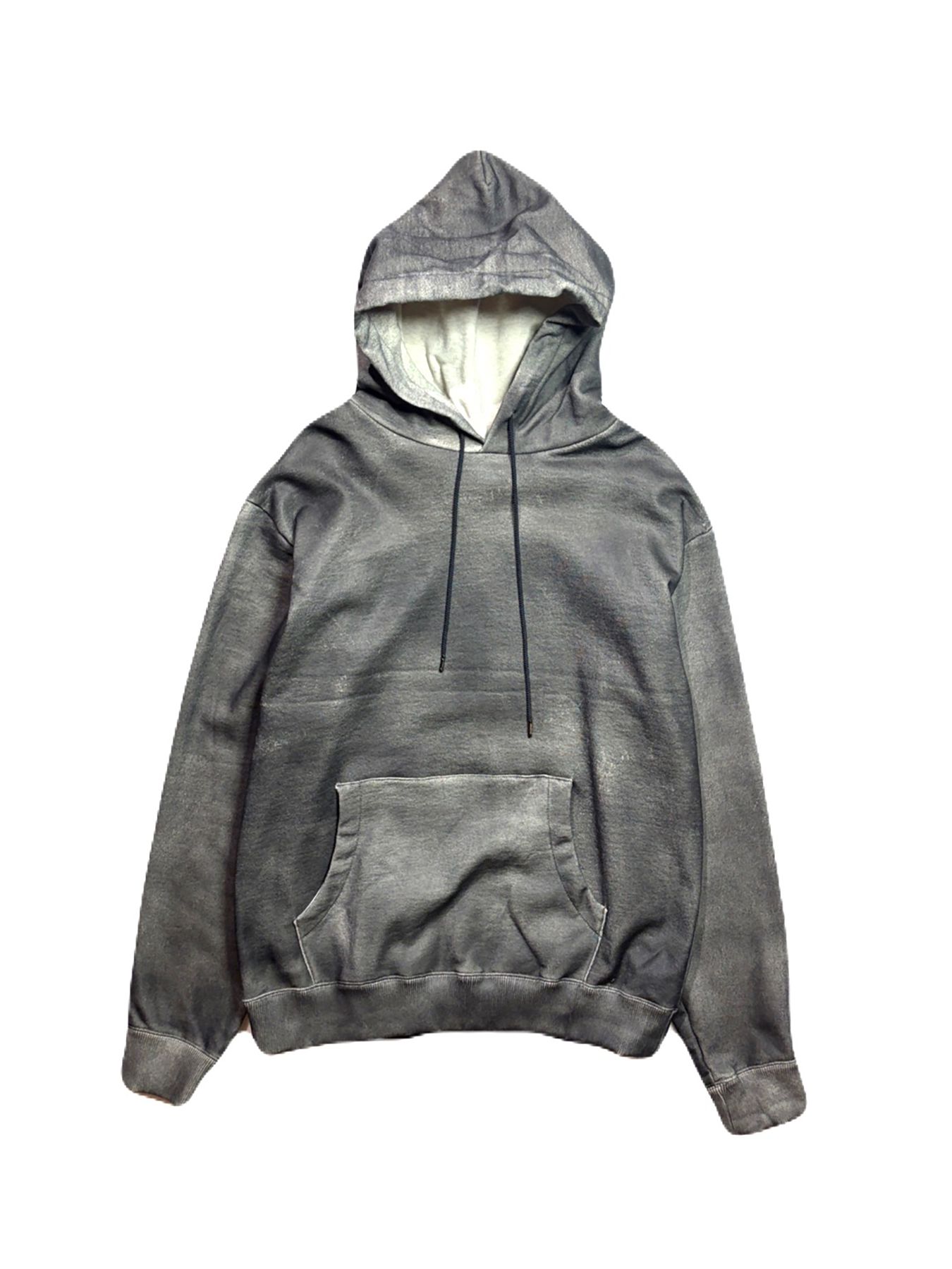 【予約品 3月9日(月) 18:00 締切】FOIL PRINT HOODIE / 箔プリント フーディ  / グレー