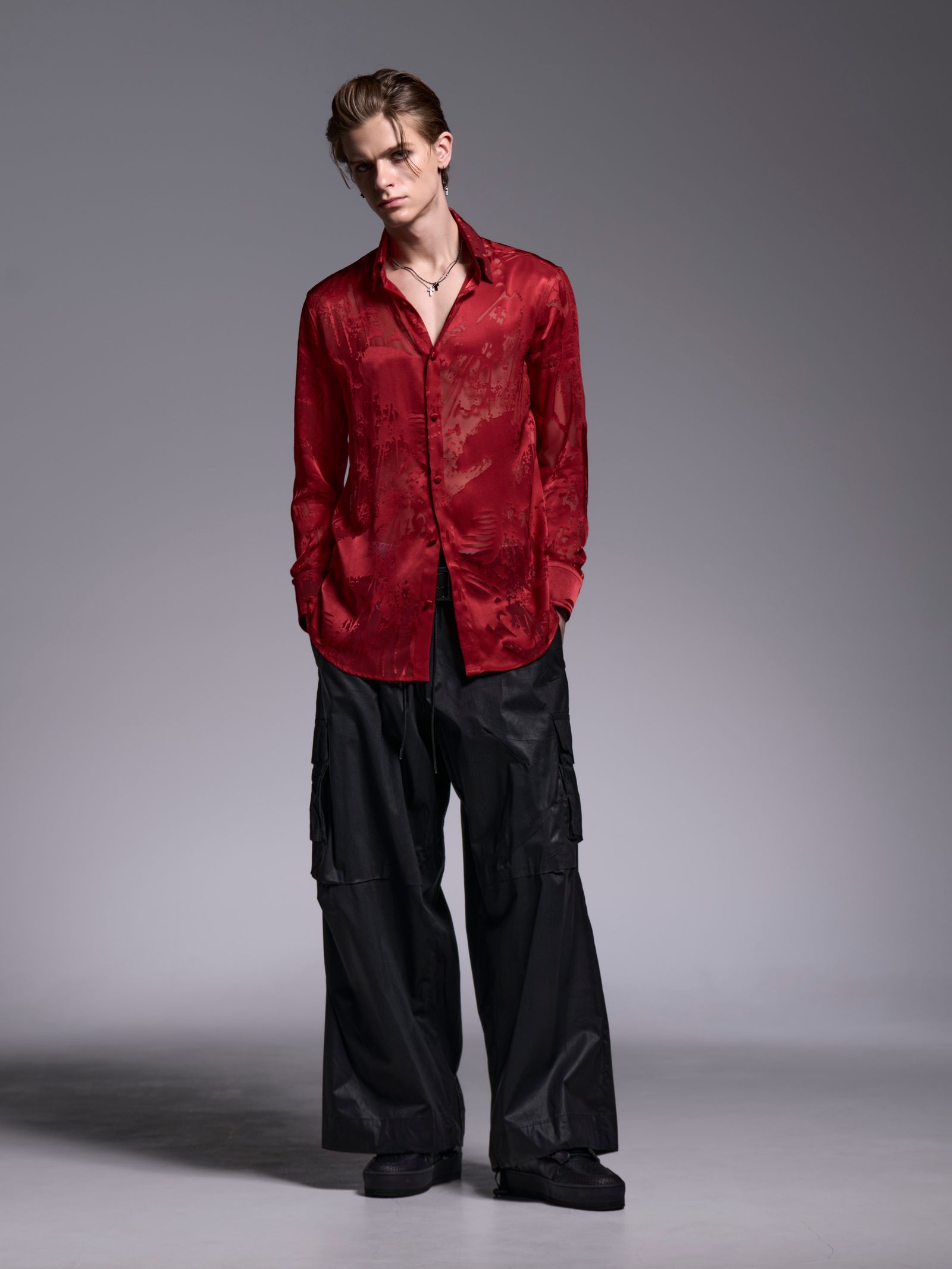 【予約品 1月4日(日) 締切】Cargo Pants / カーゴパンツ / ブラックコーティング