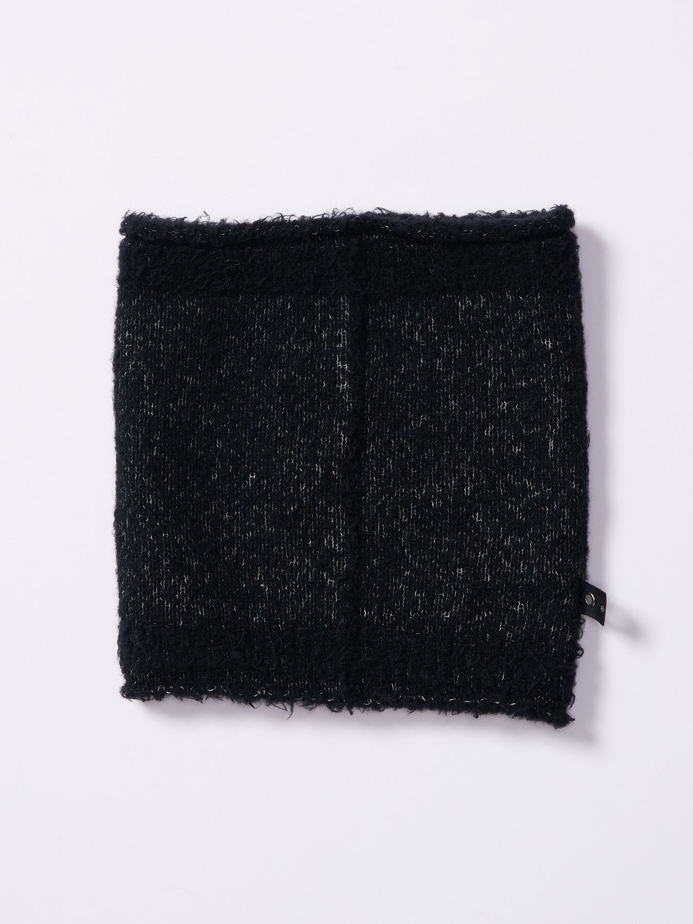 【予約品 4月19日(日) 18時締切】fancy yarn knit snood / ニットスヌード / ブラック