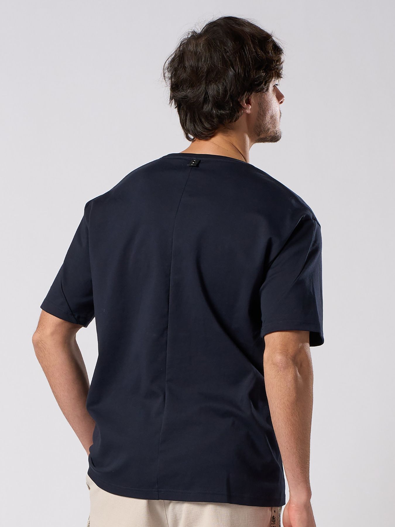 【予約品 1月25日(日) 締切】luxury cotton S/S / ラグジュアリーコットン ショートスリーブ / ネイビー