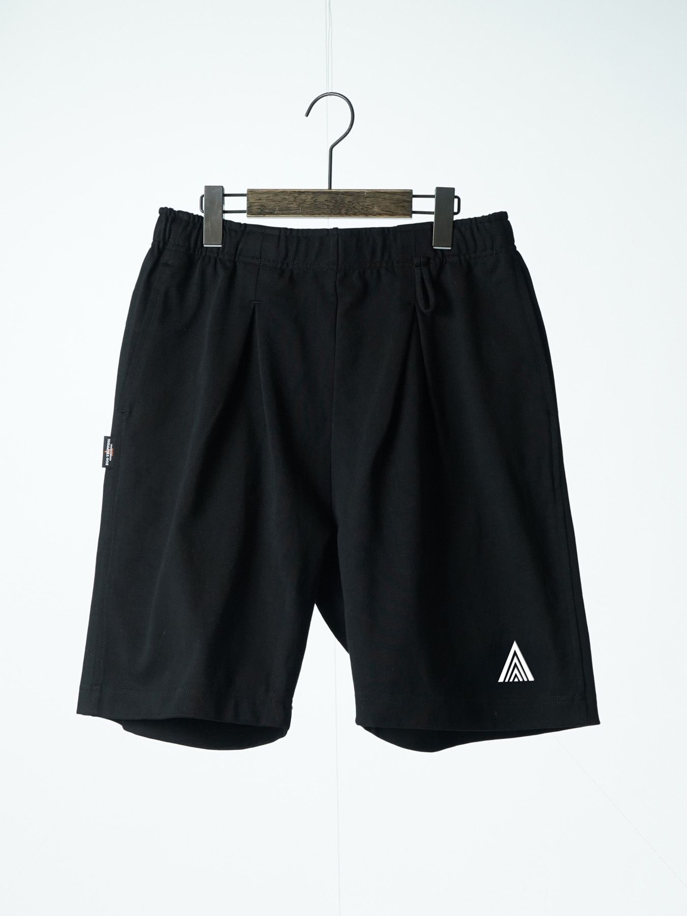 【予約品 2月1日(日) 締切】HEAVYJERSEY SHORTS spiky / イージーショーツ / ブラック×ホワイト