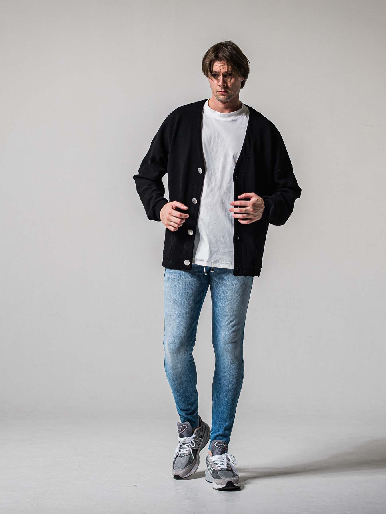 【予約品 11月16日(日) 締切】EX DENIM JERSEY EDGE PT / デニムジャージ エッジラインパンツ / ライトインディゴ