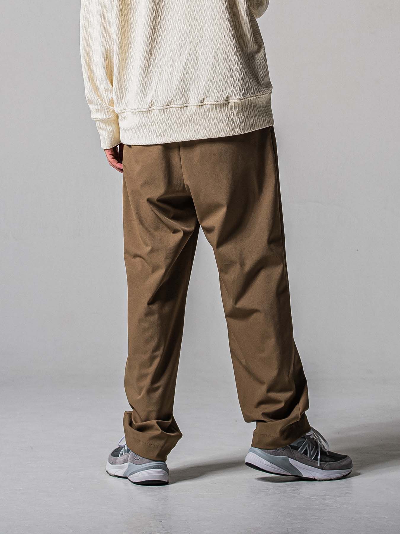 【予約品 11月16日(日) 締切】BEN PANTS / ワイドルーズパンツ / ベージュ