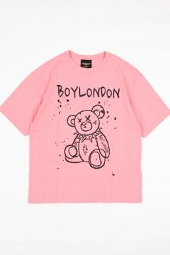 PUNK BEAR T-SHIRTS/ ピンク 【BOY LONDON】