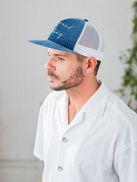 《予約品3月3日18：00締め》 ID BB MESH CAP / キャップ / インディゴ
