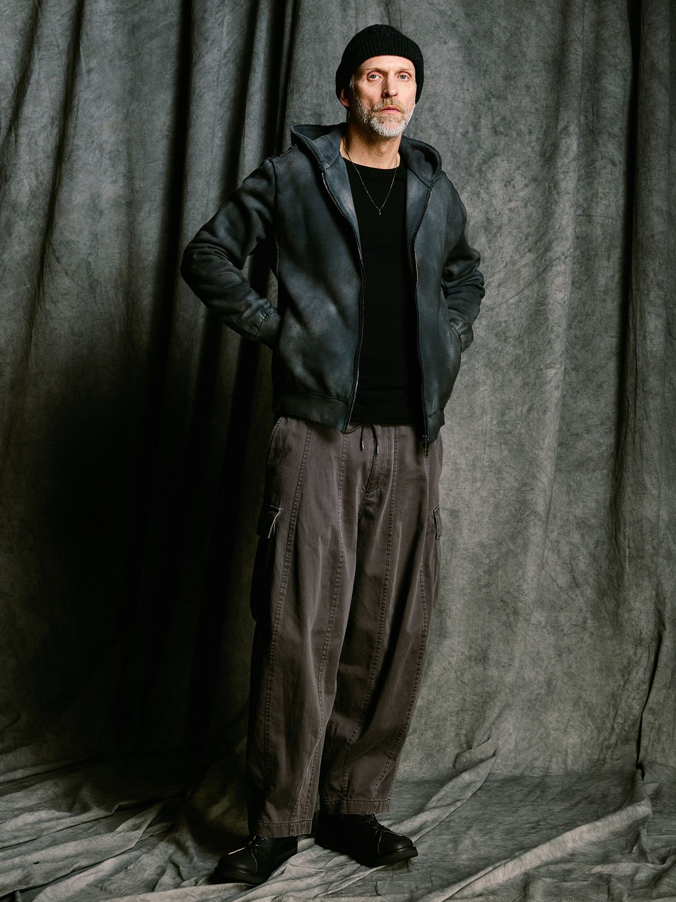 【予約品 4月19日(日) 18時締切】lomond×powder multi kint cap / ウール ニットキャップ / ブラック