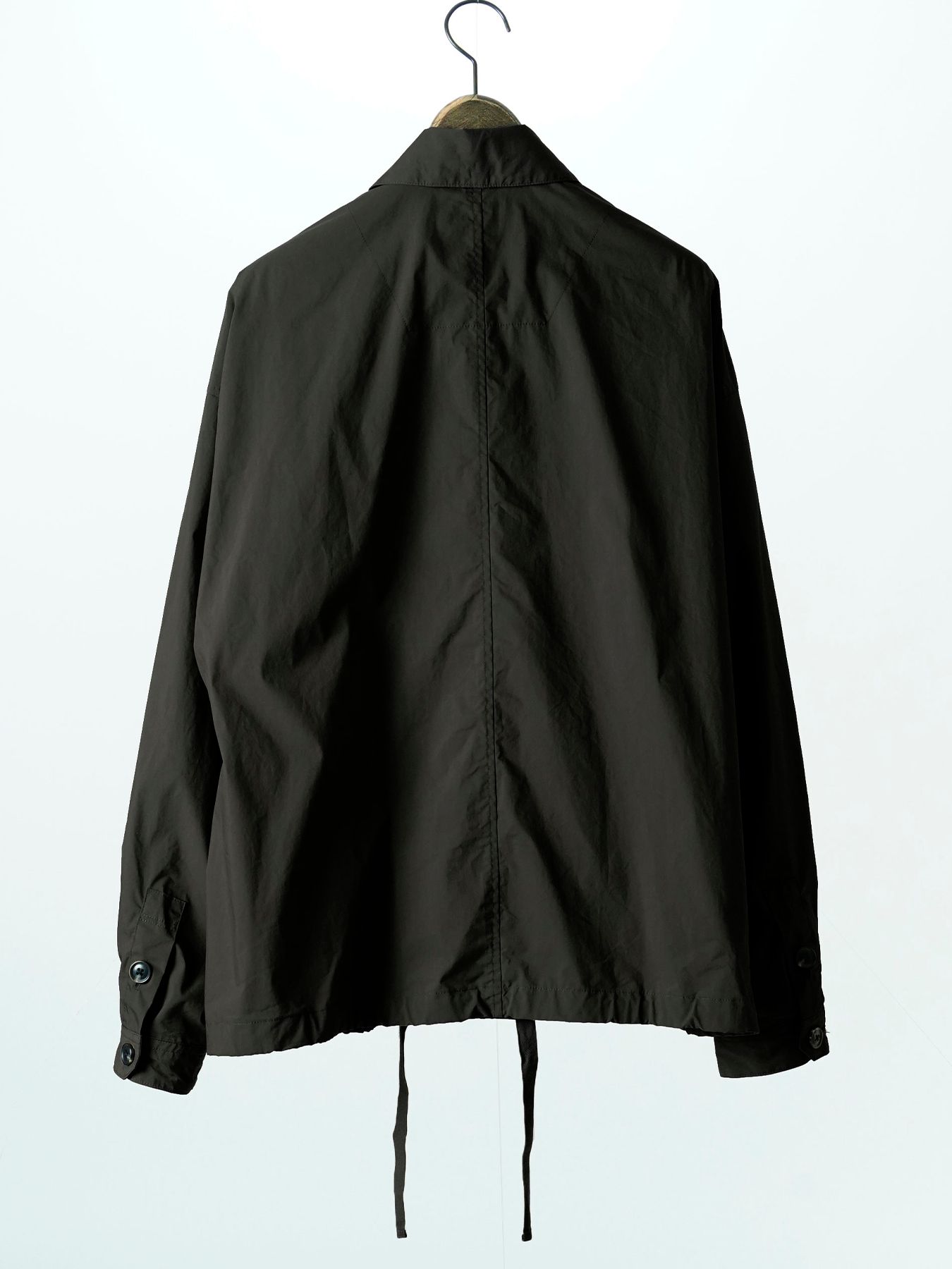 【予約品 11月9日(月) 締切】TRAILOVERSHIRT / トレイルオーバーシャツ / ブラック