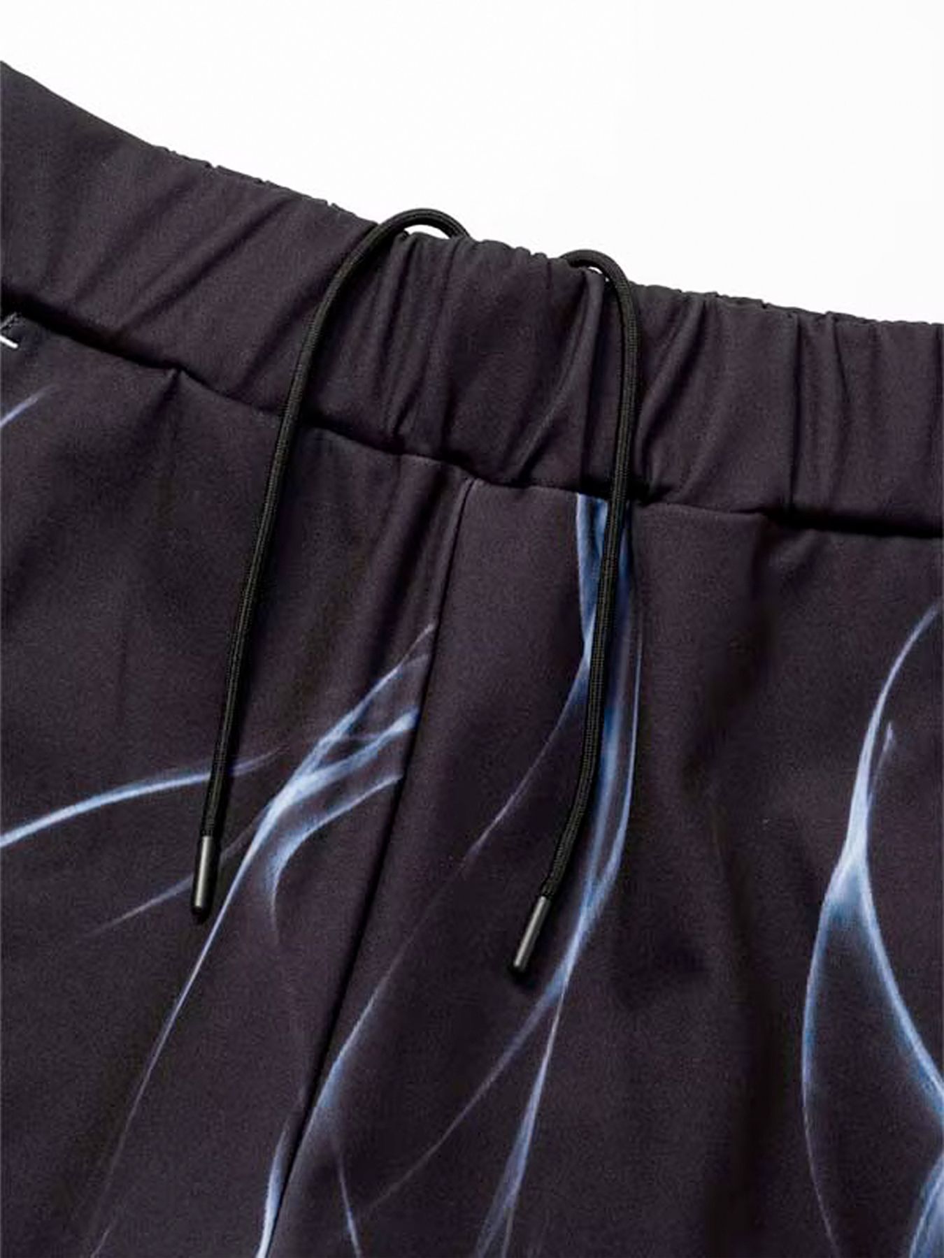 Wネームコラボ beauty:beast × SY32 SWEAT SHORT PANTS / ブラック×ホワイト【SY32 by SWEET YEARS】