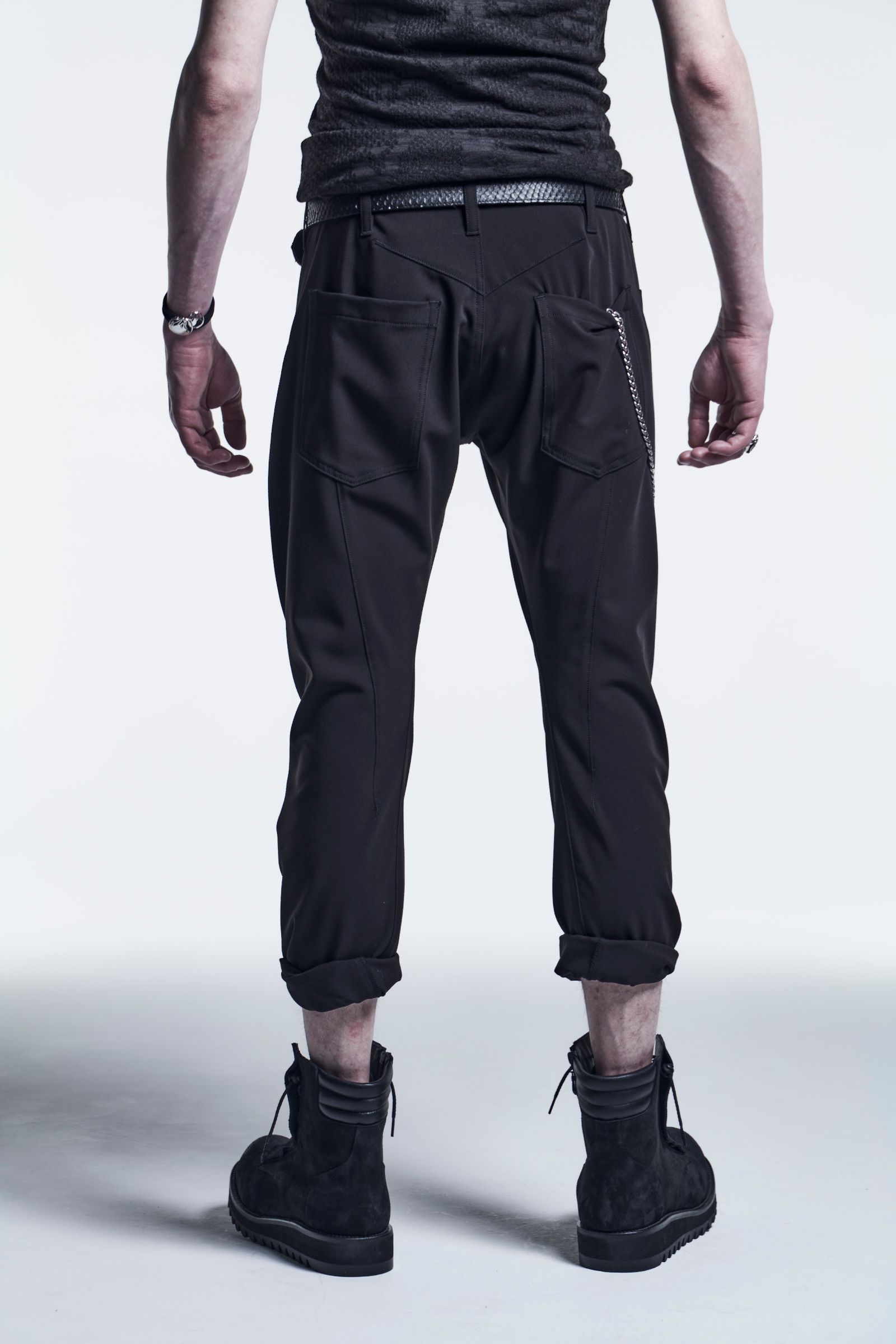 《予約品》 CurvedPants StretchTwill / Black 【kiryuyrik】 7月入荷予定