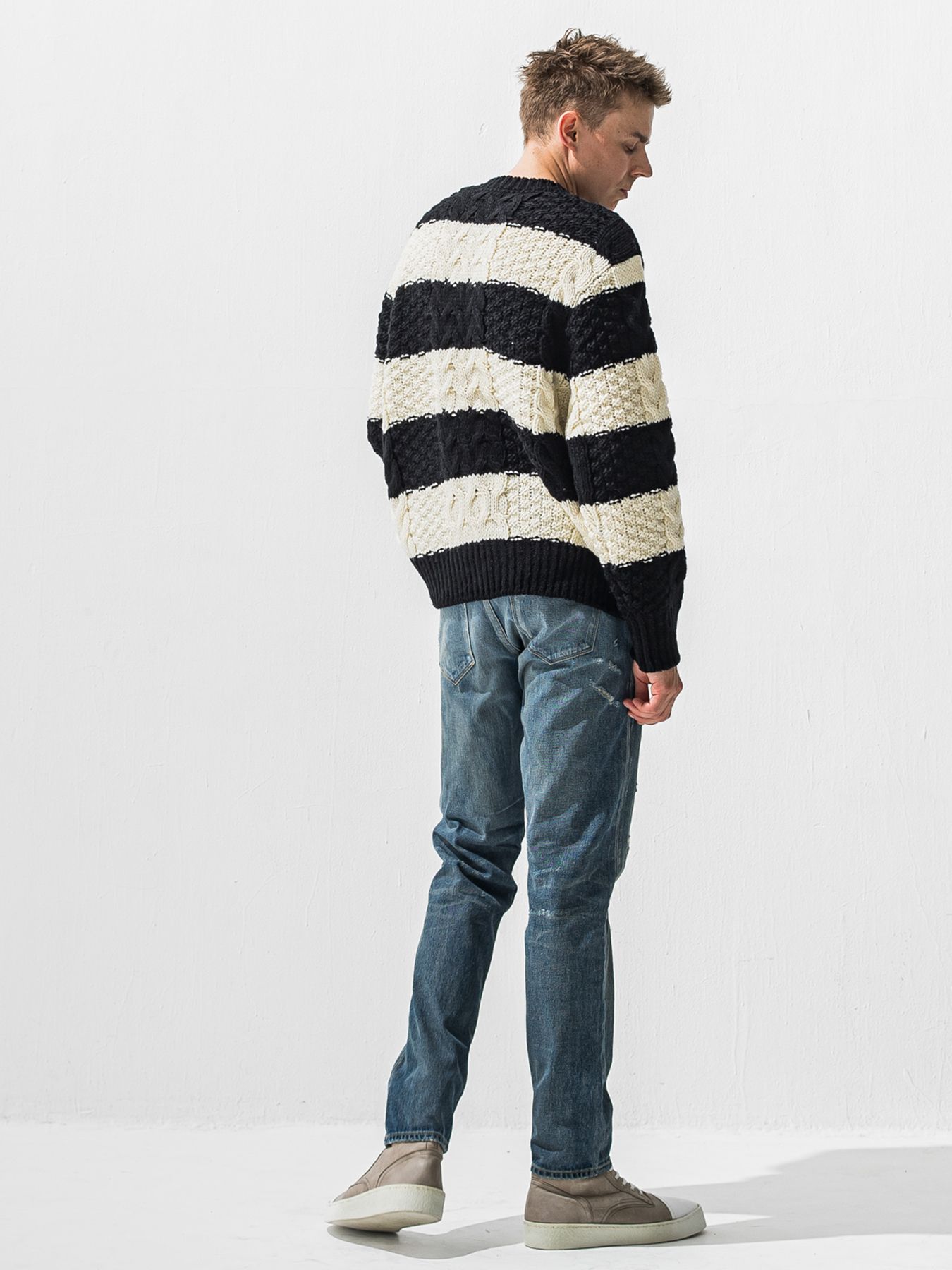 【予約品 9月6日(日) 締切】SCOTT JEANS / ライトオンスヴィンテージジーンズ / インディゴ ユーズド