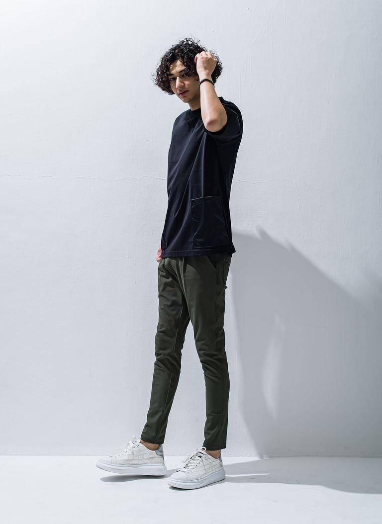 《予約》 SIDE POCKET TEE / サイドポケットTシャツ / ブラック 【RESOUND CLOTHING】 6月中旬以降入荷予定