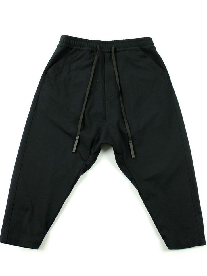 CROPPED SAROUEL / サルエルパンツ / ブラック
