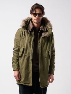 【予約品 】M65 fishtail parka / M65フィッシュテールパーカ / カーキ