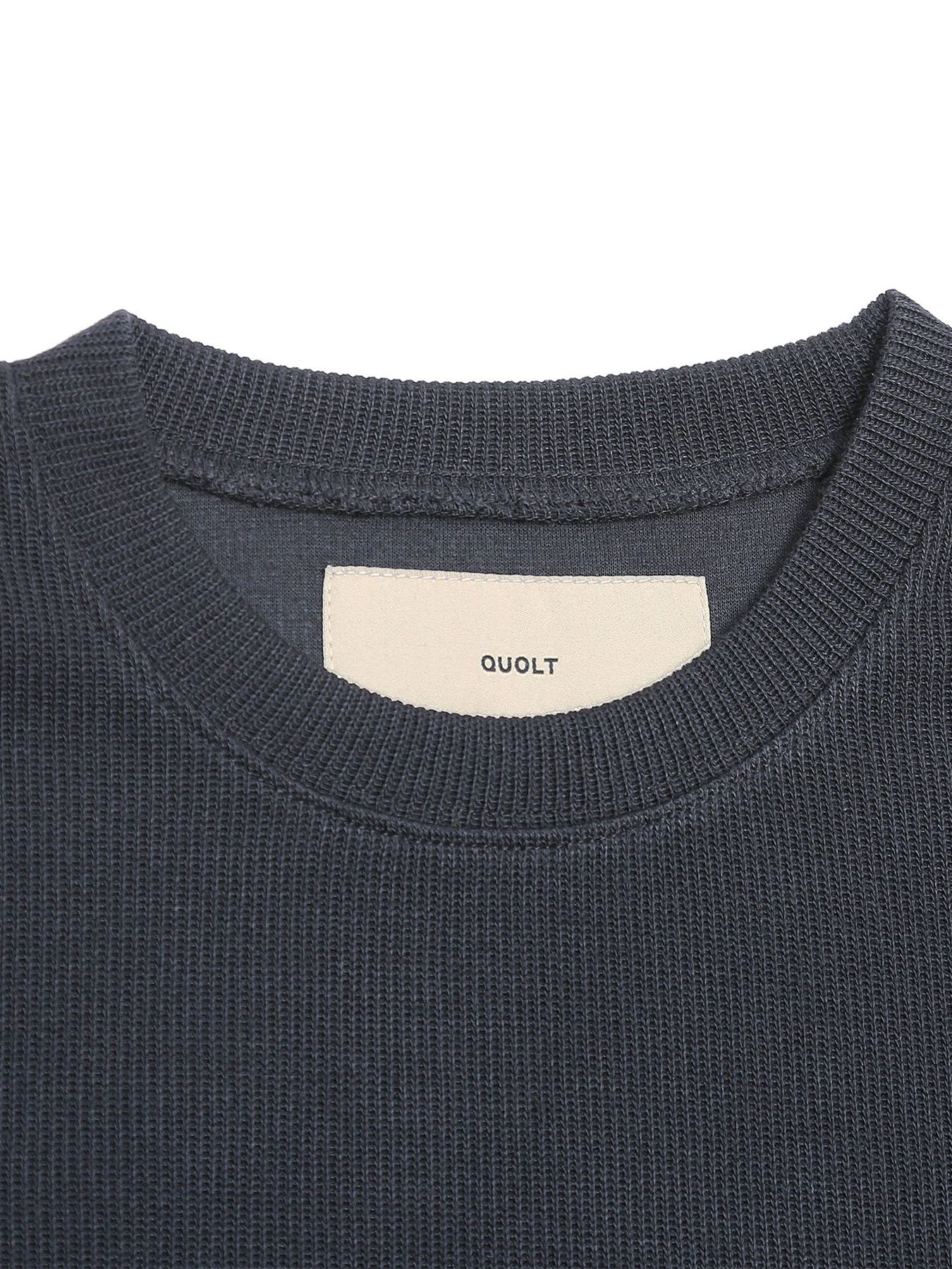 RAVEN KNIT / BLACK【QUOLT】