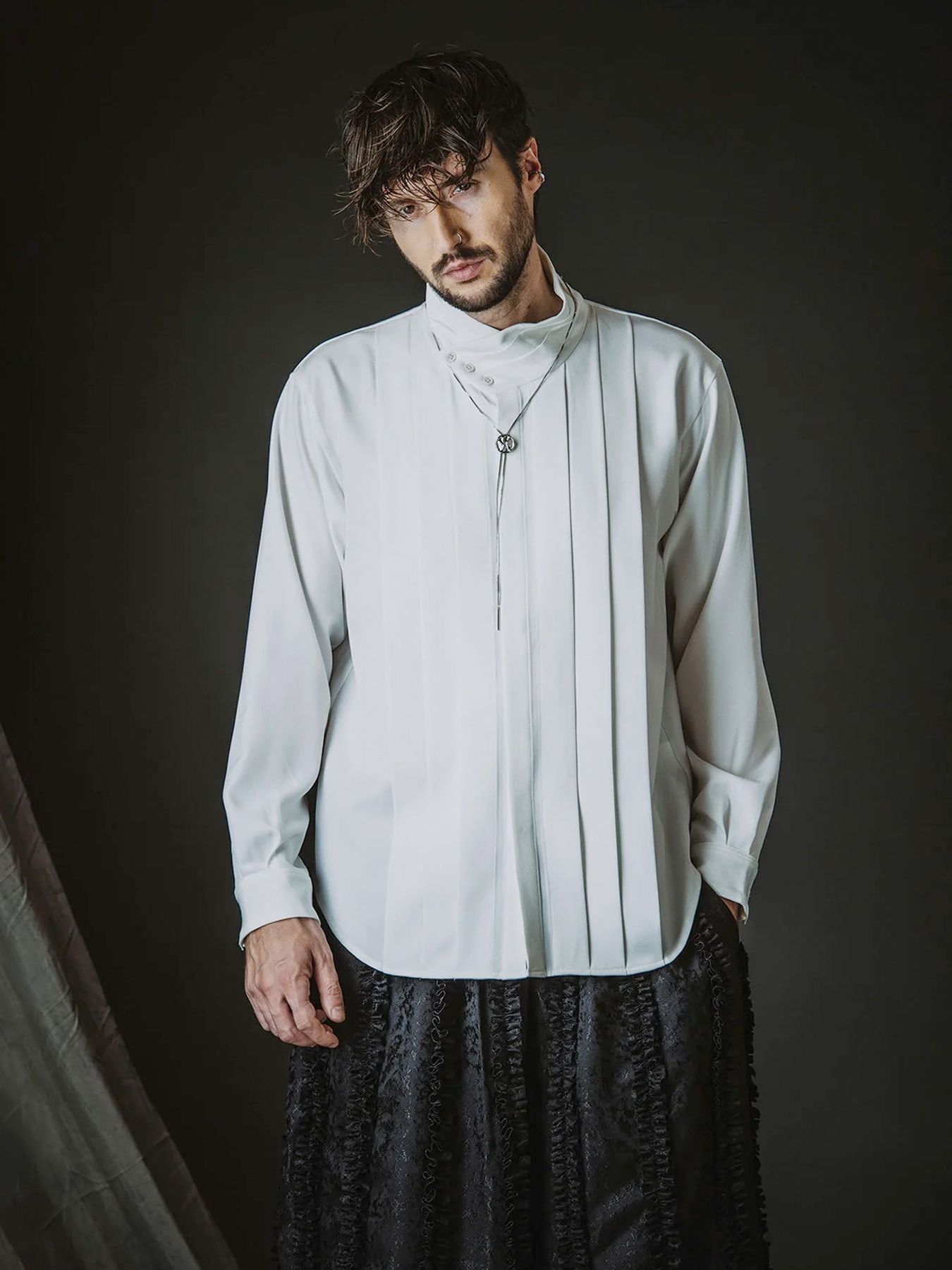 メタルループタイ / シルバー【NO ID.】