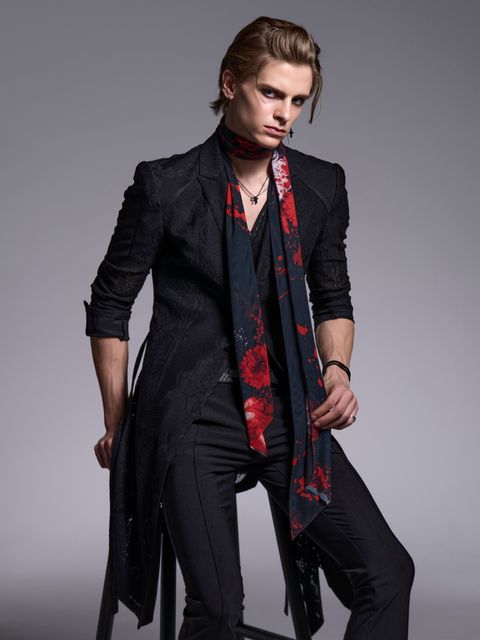 【予約品 1月4日(日) 締切】Stole / ストール / ブラックフローラ