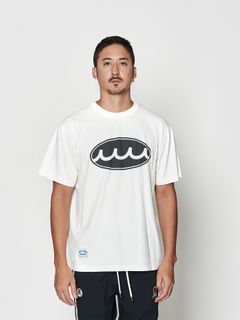 【予約品 10月9日(木) 締切】muta Aging Circle Logo Tee / Tシャツ / ホワイト【Acanthus × muta MARINE】