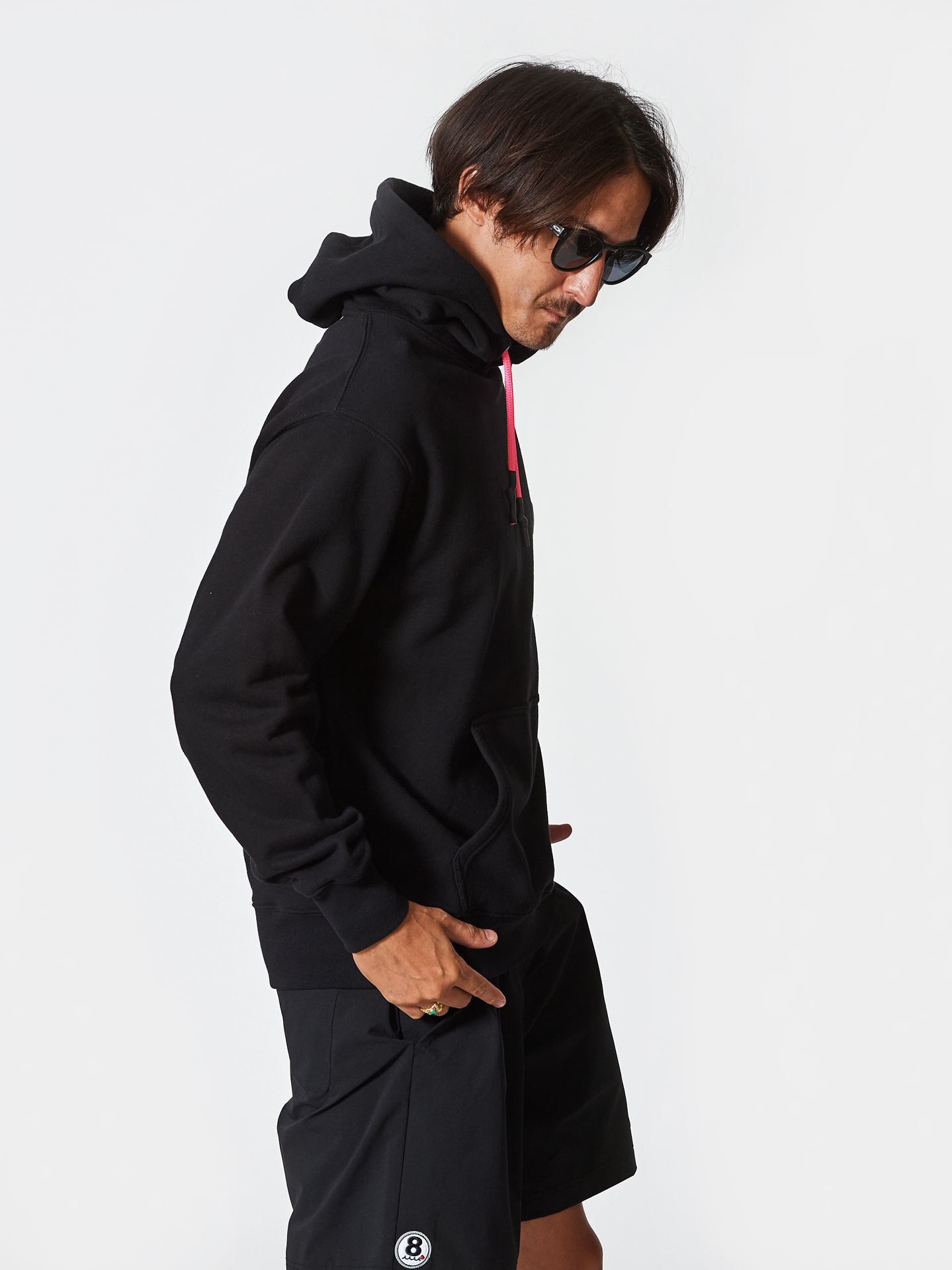 muta sweet muta hoodie / パーカー / ブラック 【Acanthus×muta】