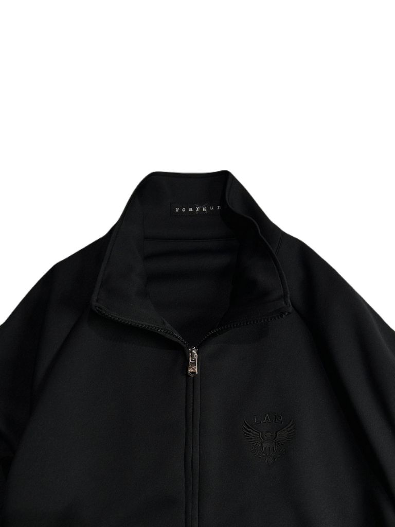 LINETAPEJERSEY JKT Cスワロフスキークロスガン入り / ブラック