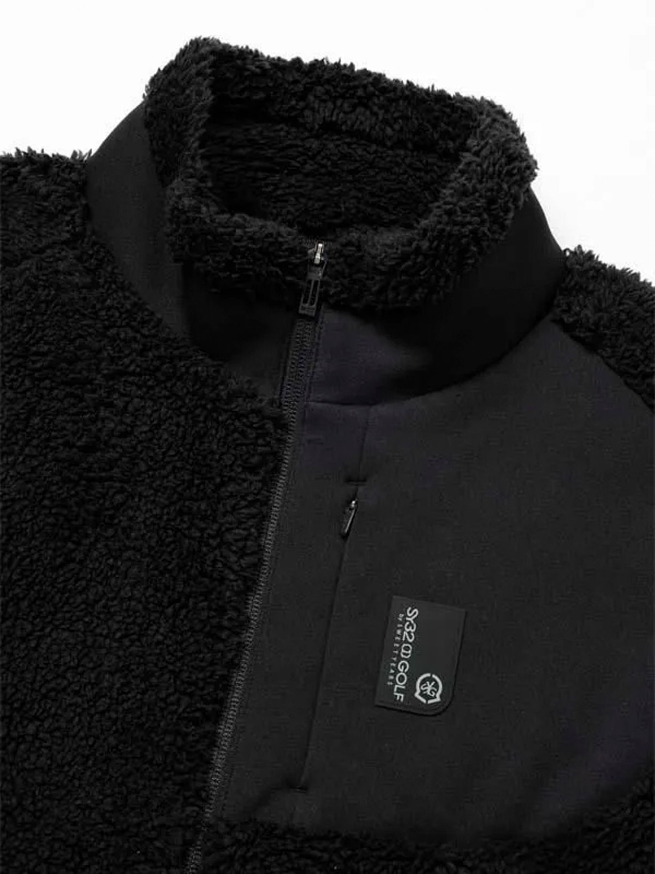 SHEEP BOA TRACK JK / シープボア トラックジャケット / ブラック【SY32 by SWEET YEARS GOLF】