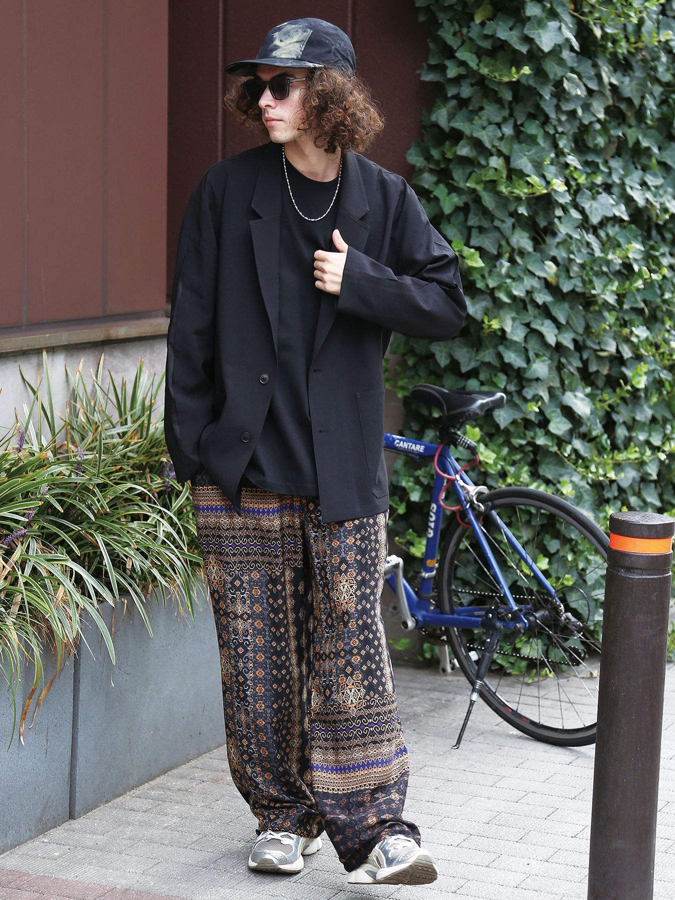 NOMAD PANTS / ブラック【QUOLT】