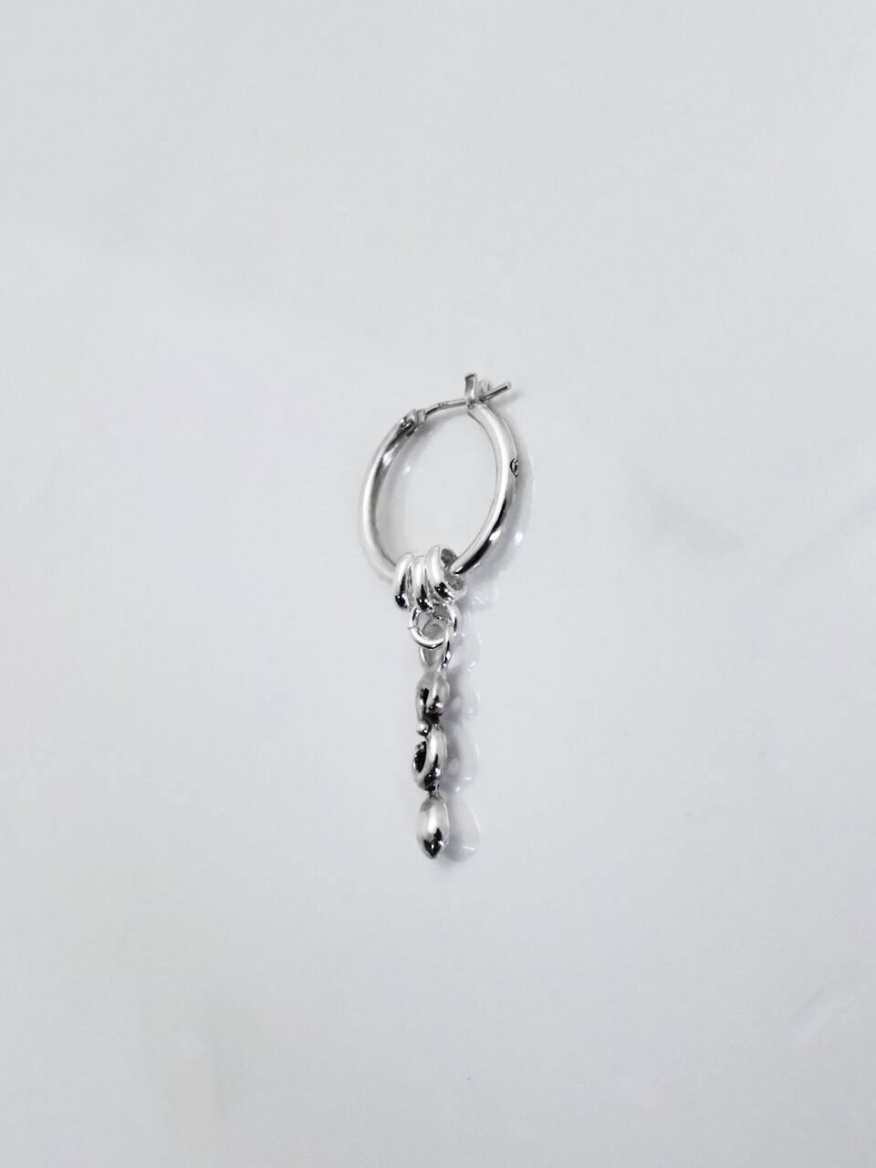 《受注生産》 THIN HOOP -raised by wolves- [LARGE] with OVAL and TEARDROP / レイズド・バイ・ウルヴス シンフープ L ウィズ オーバル&ティアドロップ / 注文から2～3週間後入荷予定