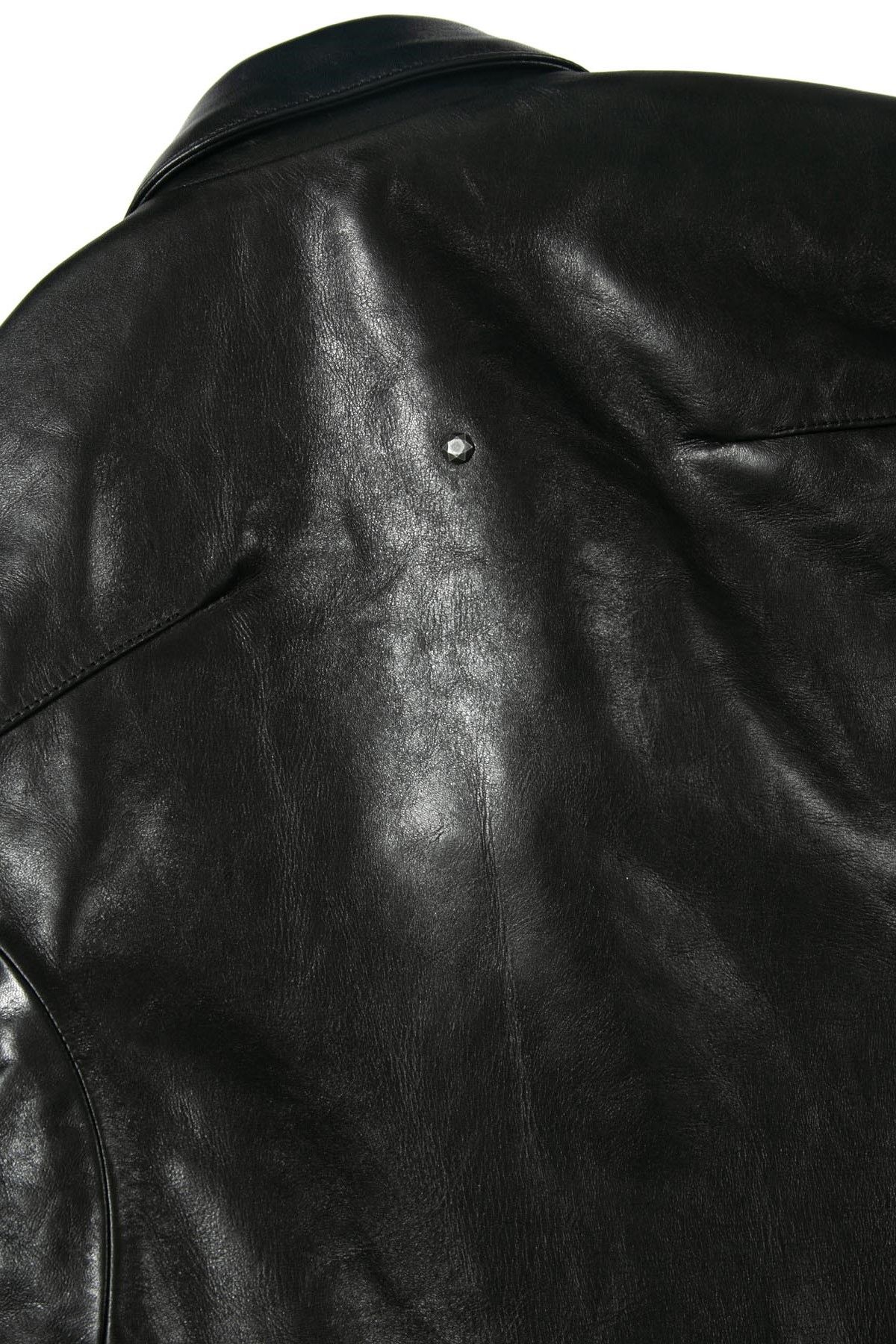 《11/14(日)〆予約品》 Wネーム VINCENTS DeeTA EDITION フルタンニンホースハイド ヴィンテージワックス シングルライダース BLACK 【STRUM】 2月中旬入荷予定