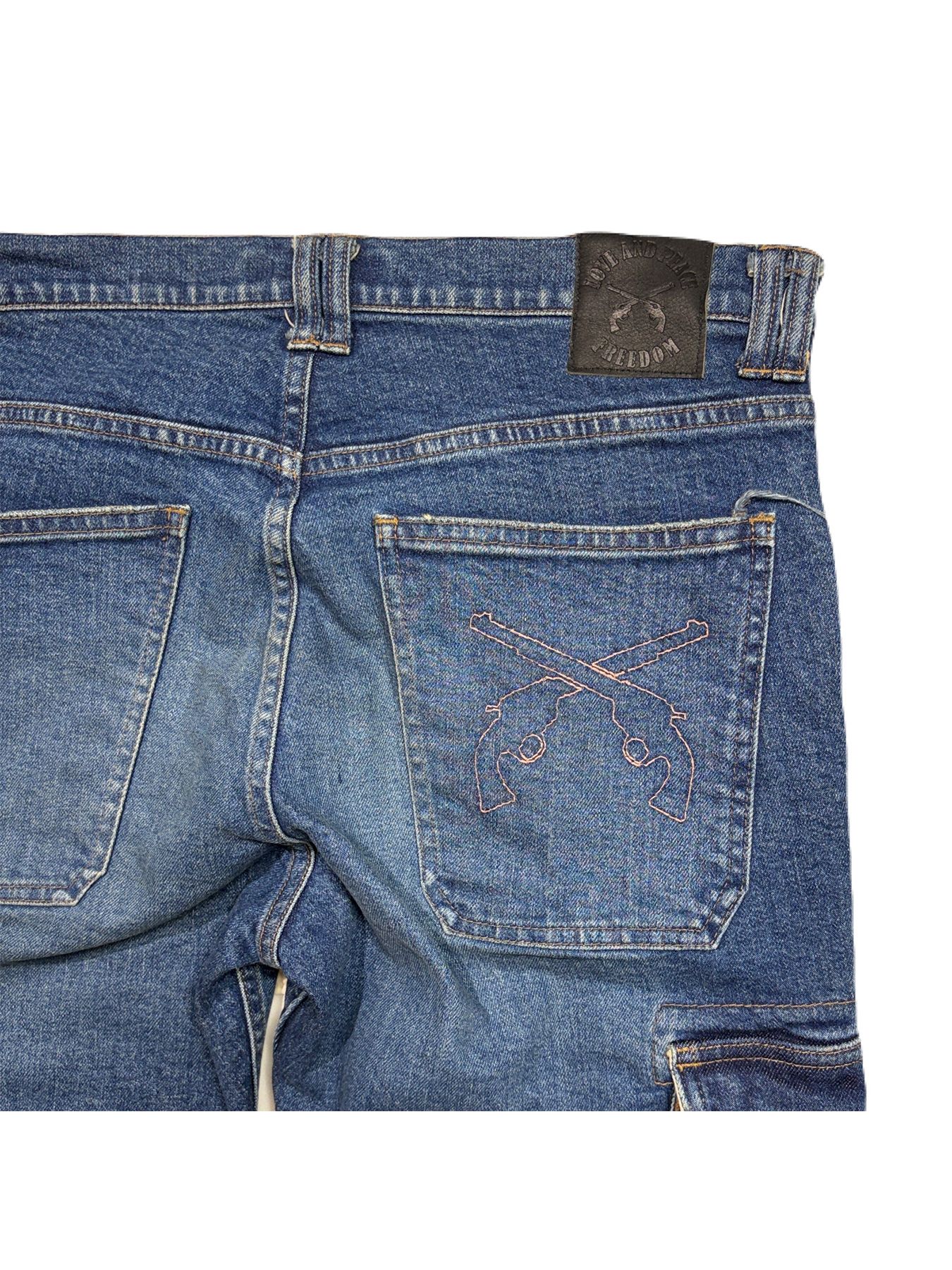 【予約品 8月23日(日) 締切】STRECH DENIM CARGO/P / ブルー
