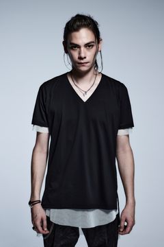 《予約品》 LayerdT-Shirts Mesh+Mesh / Black&White 【kiryuyrik】 3月入荷予定