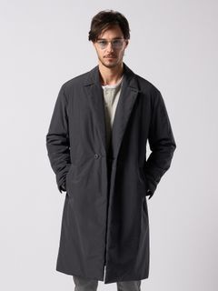【予約品 4月19日(日) 18時締切】double breasted solid coat / ダブルブレスト ソリッド コート / フェードスミ