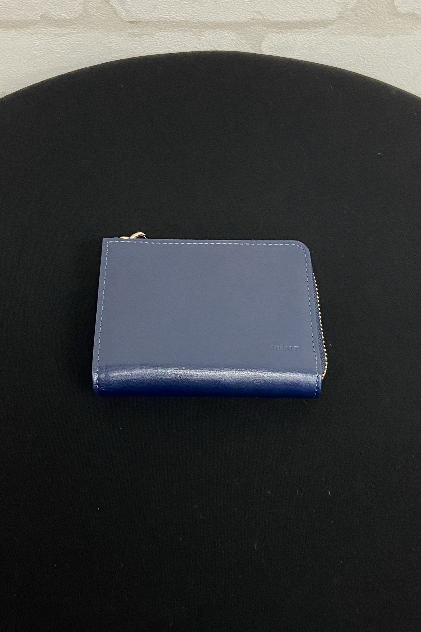 L字ウォレット 2つ折り財布01 / Dark Blue 【aniary】