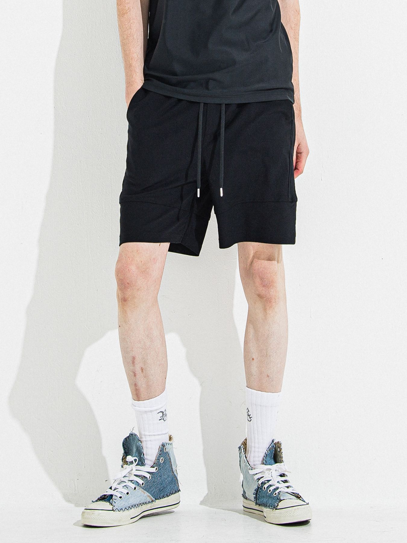 【予約品 】TYLER NYLON SHORTS / タイラー ナイロンショーツ / ブラック