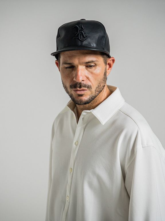 《予約9月1日18時締め》 LEATHER RC BB CAP  / キャップ / ブラック