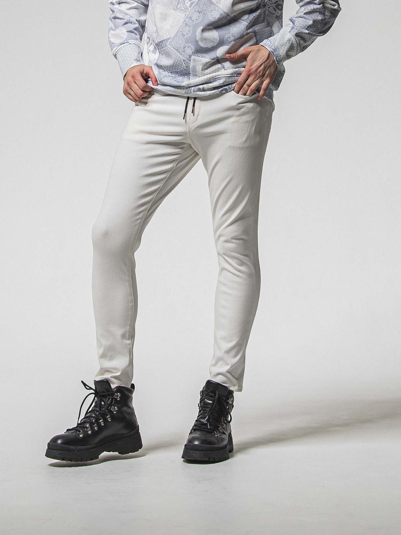 【予約品 8月31日(日) 締切】MICK DENIM JERSEY / ミック デニムジャージ / ホワイト