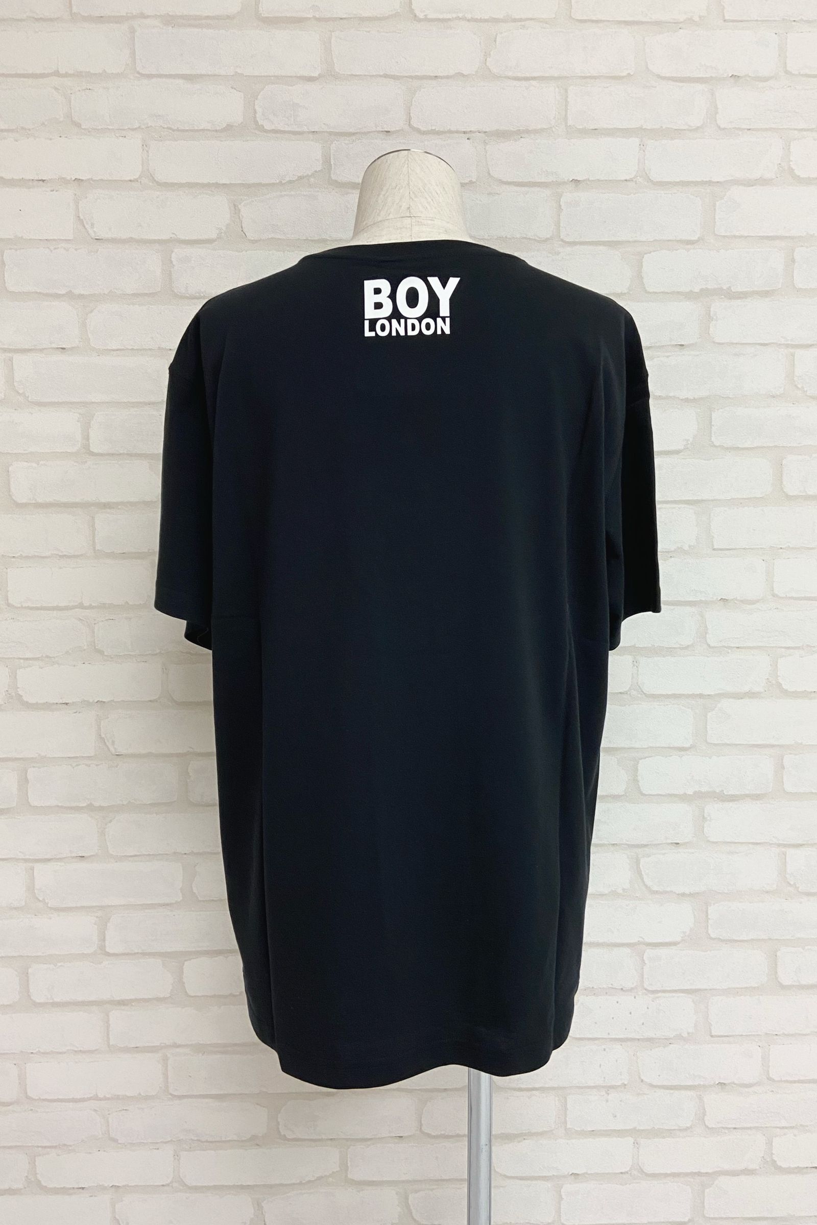 eagle chain boy T-shirt / Black 【BOY LONDON】