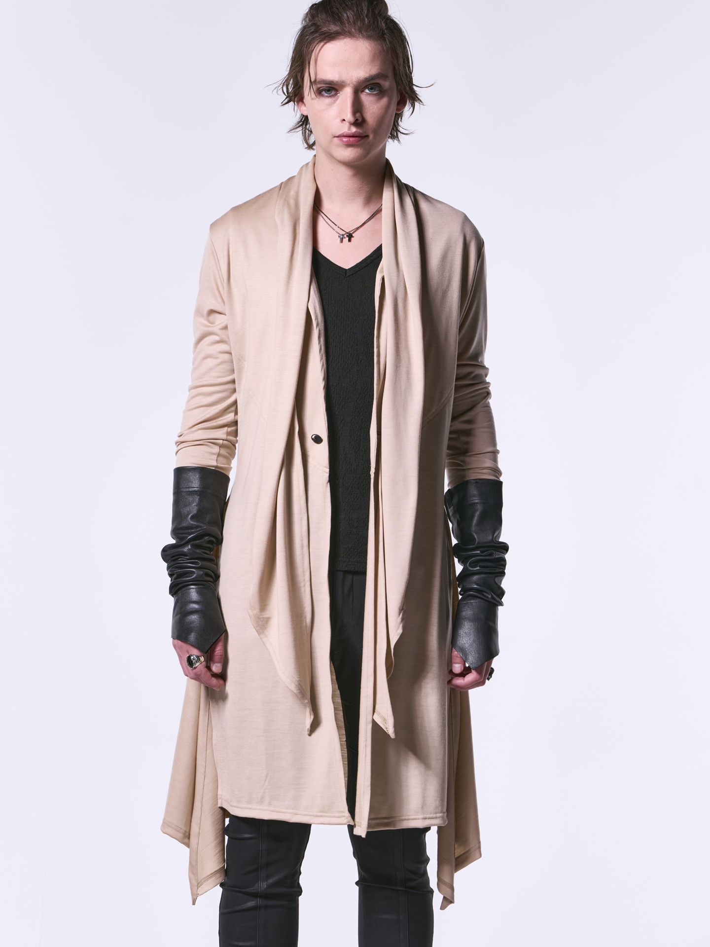 《予約品 》 StoalCardigan / ストールカーディガン / ベージュ