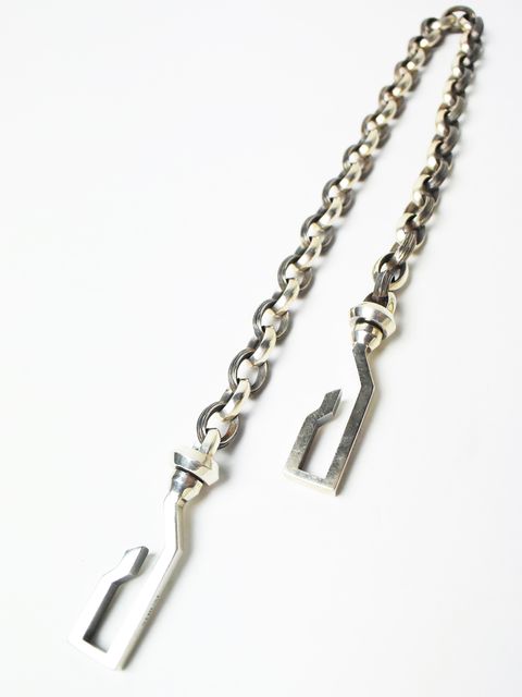 【予約品 10月12日(日) 締切】Silver925 WALLET CHAIN / ウォレットチェーン（流木加工 / 鏡面磨き）