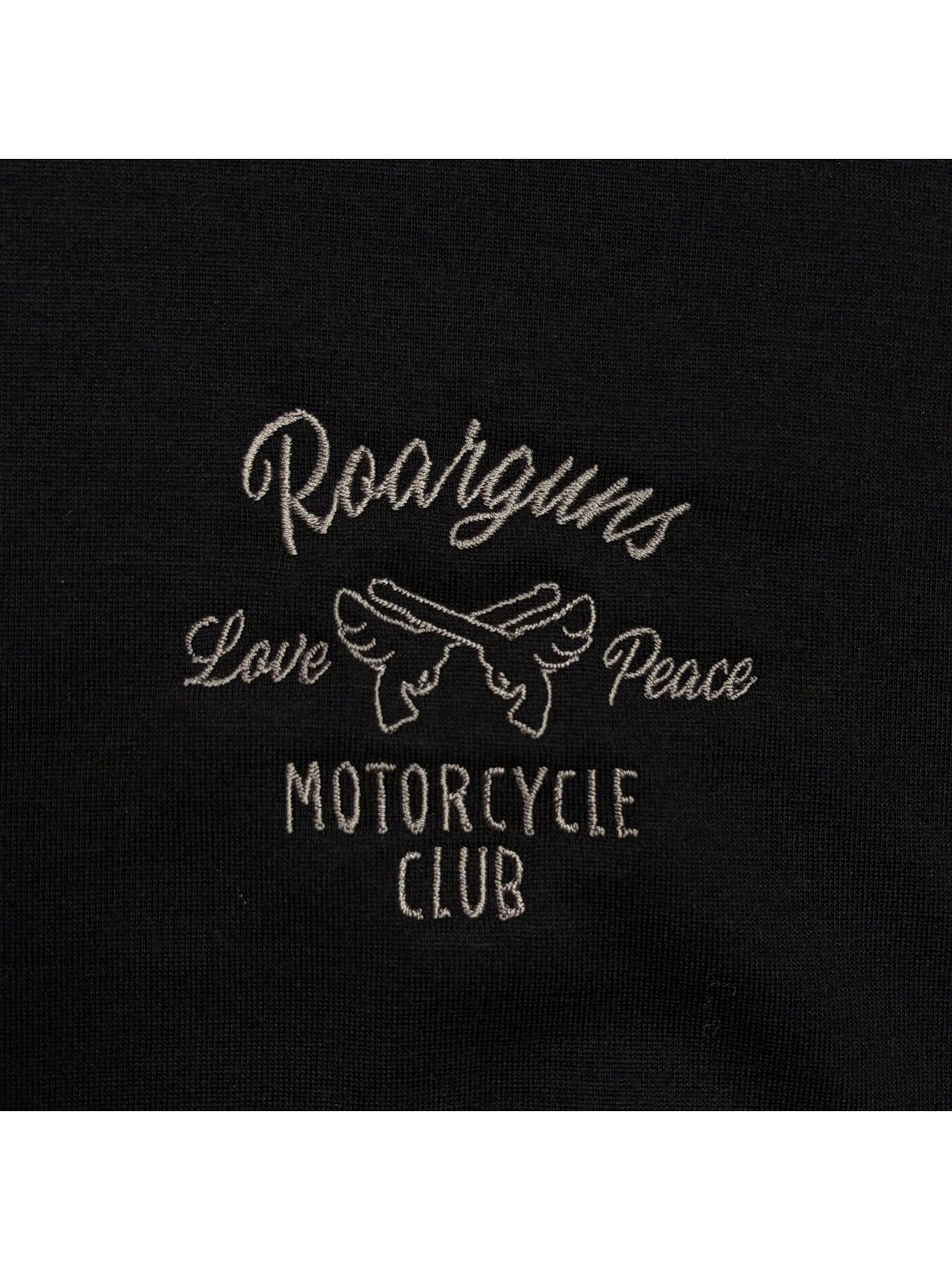 【予約品 3月9日(月) 18:00 締切】WO/JER S/TEE WIN/EMB / ウールジャージ ウイングピストル刺繍  Tシャツ / ブラック