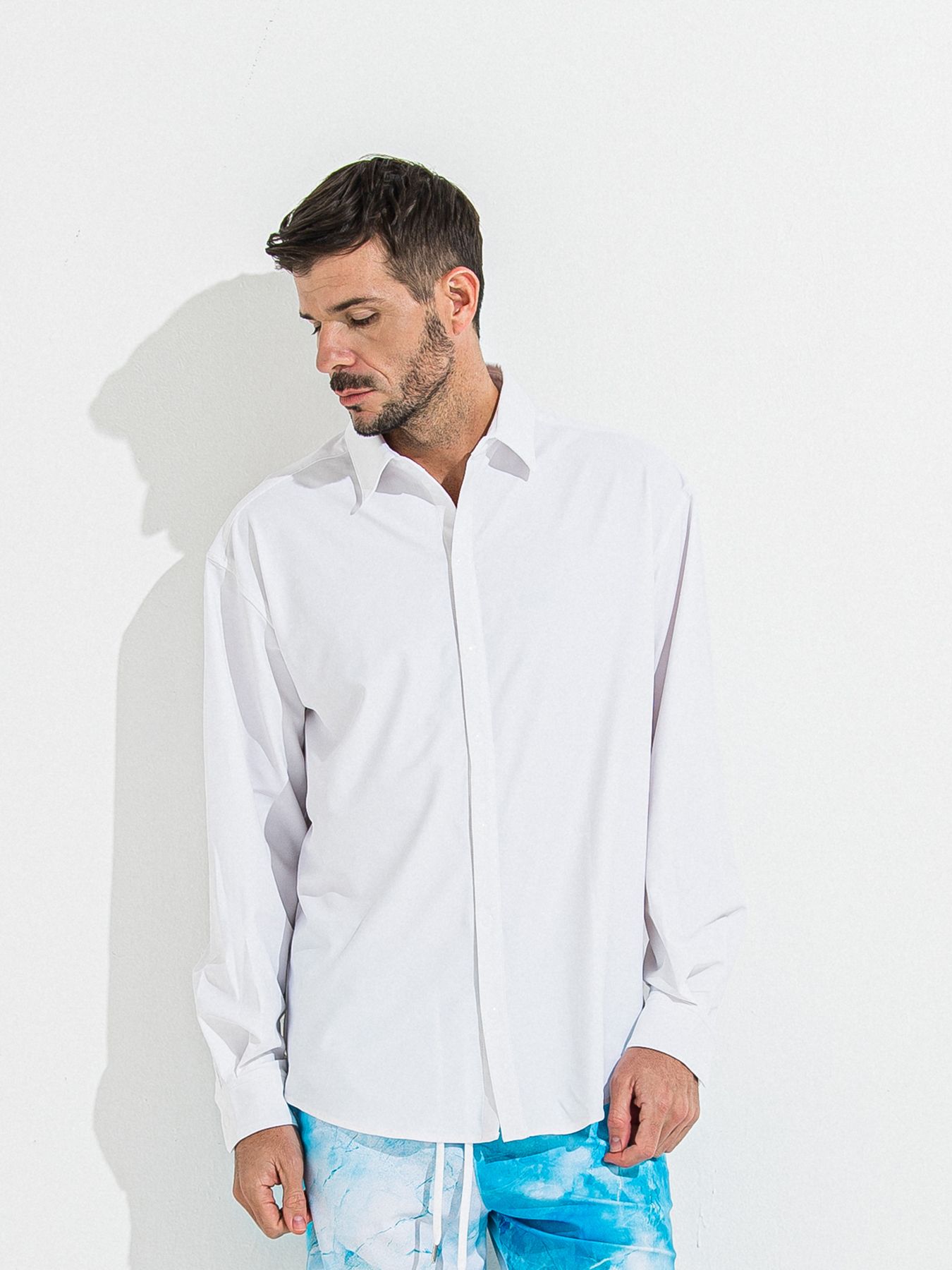 【予約品 】RASH JACK SHIRTS / ラッシュガード ジャックシャツ / ホワイト