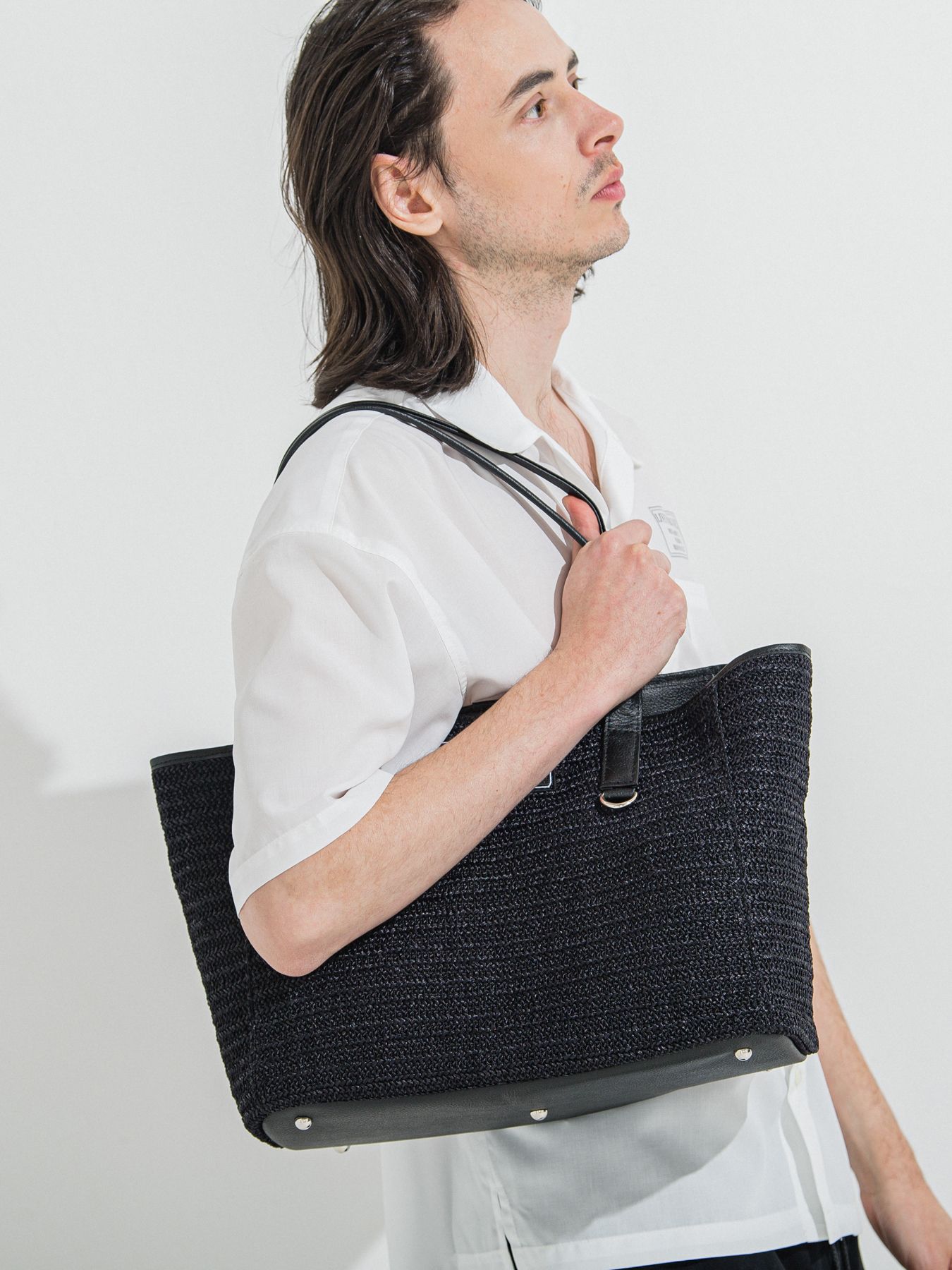 【予約品 】MESH TOTE BAG / メッシュトートバッグ / ブラック